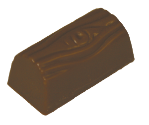 Coupe rectangulaire en chocolat au caramel à la fleur de sel et à la poire  - Recettes - EpiSaveurs